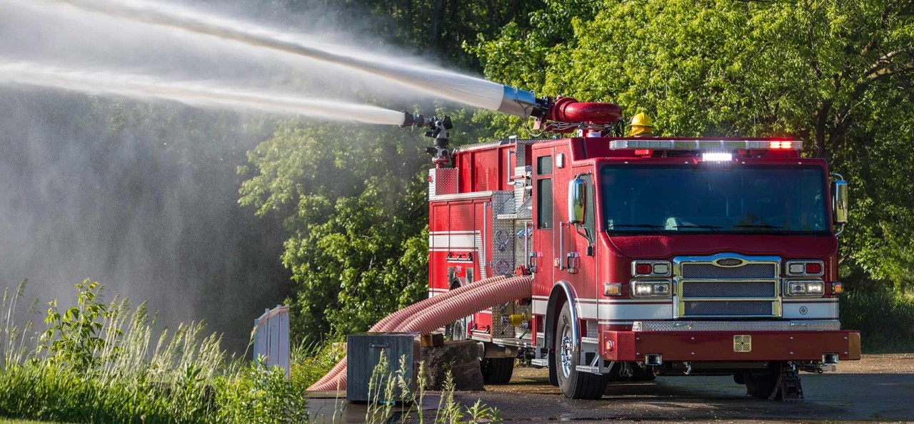 Advanced Pumping Systems Fire Truck