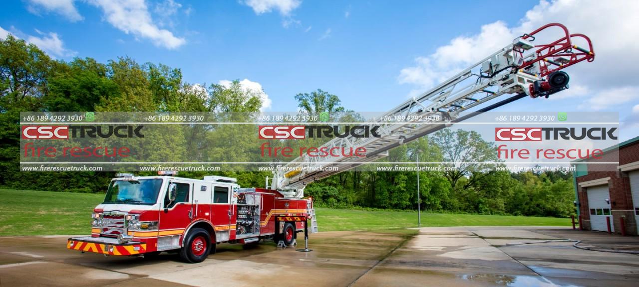 Aerial ladder truck