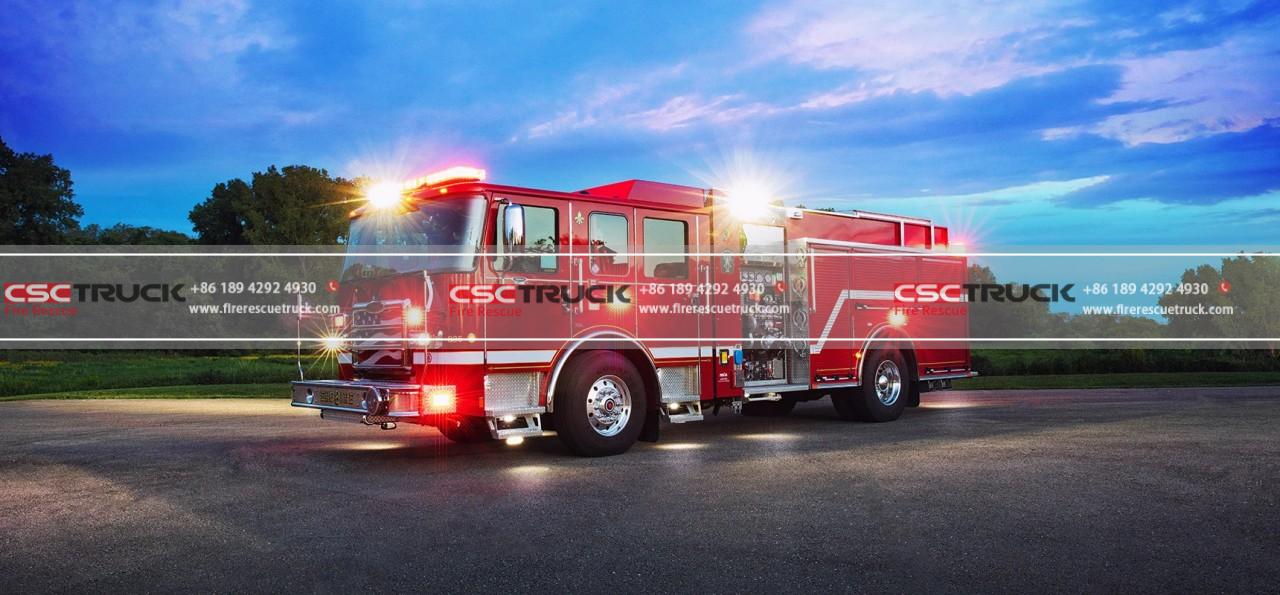 fire truck Improved Firefighter Safety Features