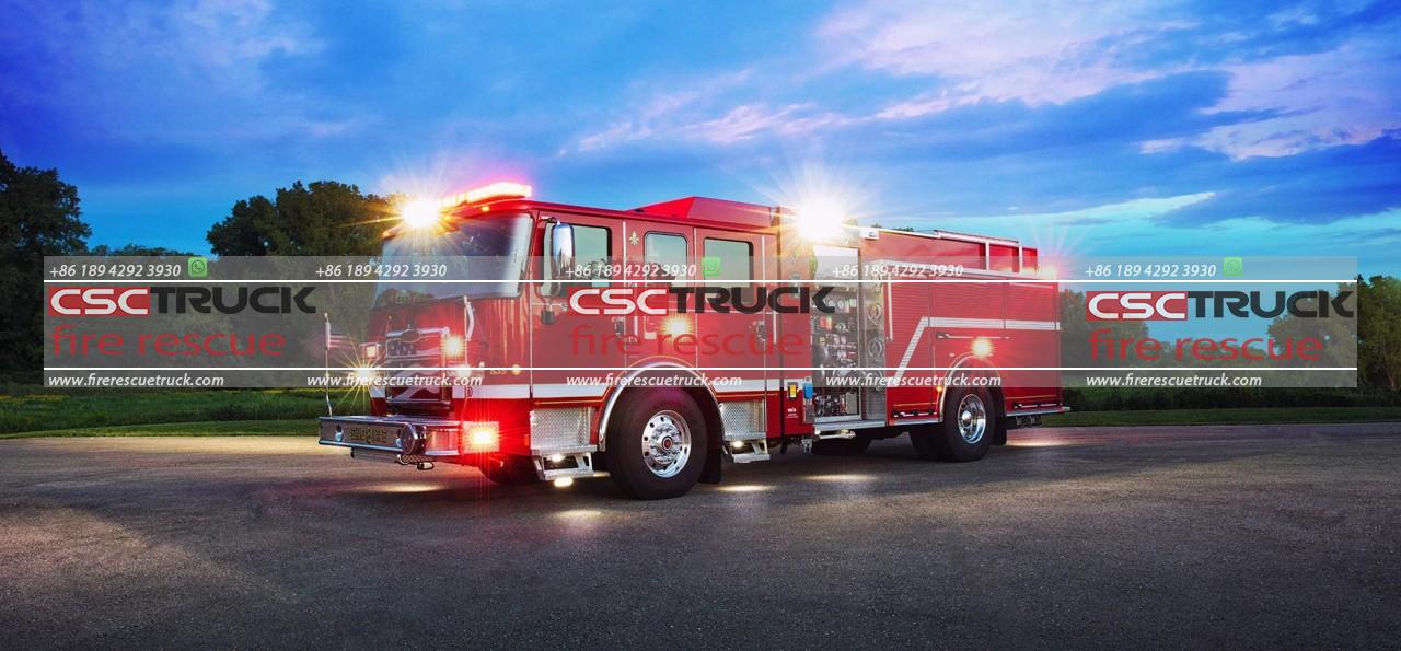 fire truck Improved Firefighter Safety Features