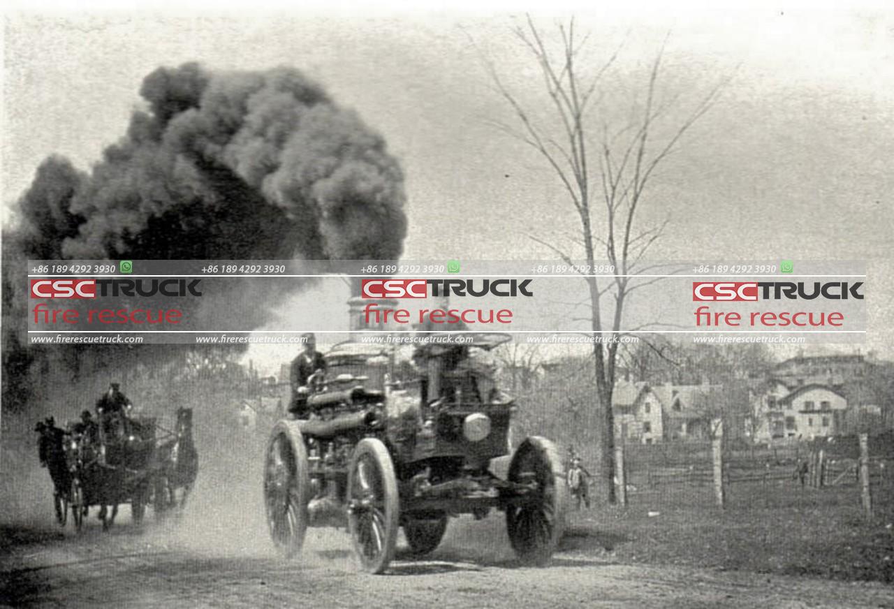 steam-powered Fire Truck