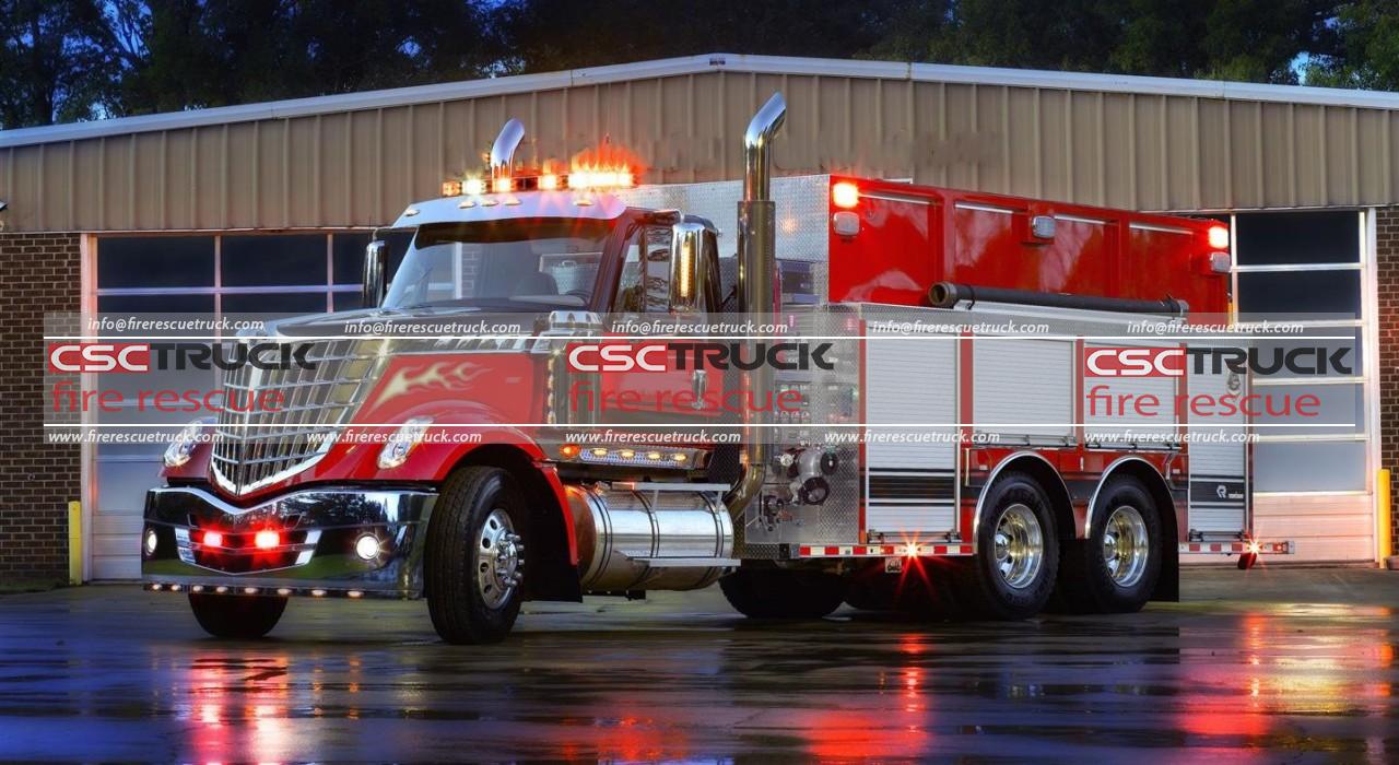 tank fire truck