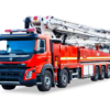 62M Large Span Water Tower Fire Truck