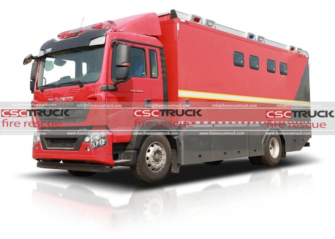 airlight support fire truck