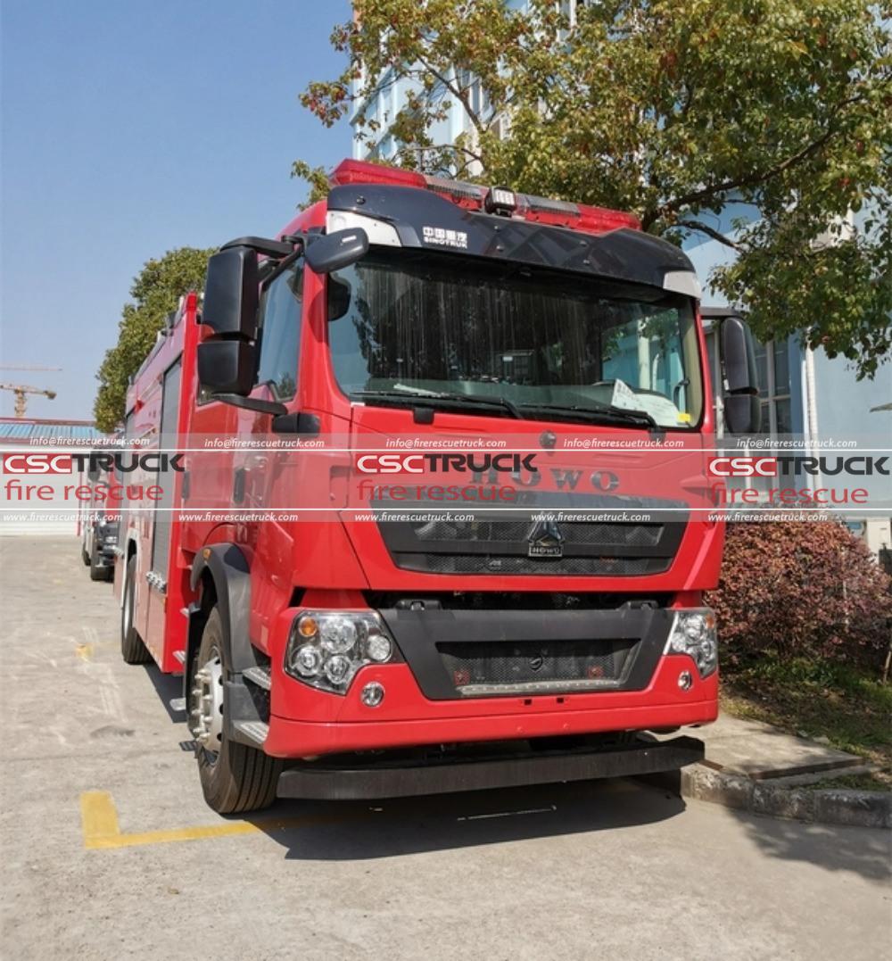 6 Wheelers 8000 Liters Water Fire Truck (2) 6 Wheelers 8000 Liters Water Fire Truck (2)