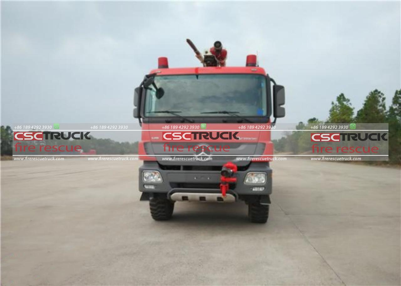 6X6 Airport Rescue Fire Fighting Truck