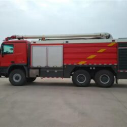 6X6 Airport Rescue Fire Fighting Truck