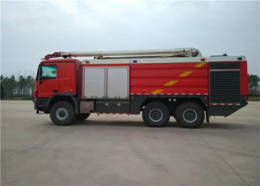 6X6 Airport Rescue Fire Fighting Truck