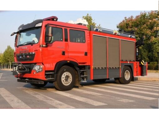 HOWO Multipurpose Fire Truck (9)