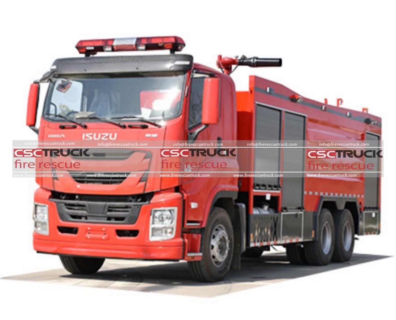 ISUZU 12000 Liters Dry Powder Fire Truck