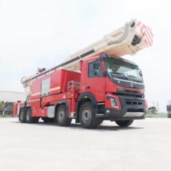 VOLVO 50m Water Tower Fire Truck (2)