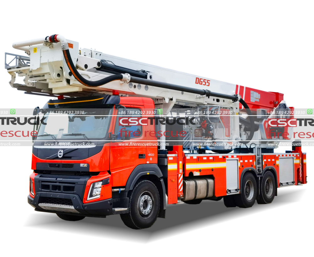 Volvo 55m Articulating Platform Fire Truck