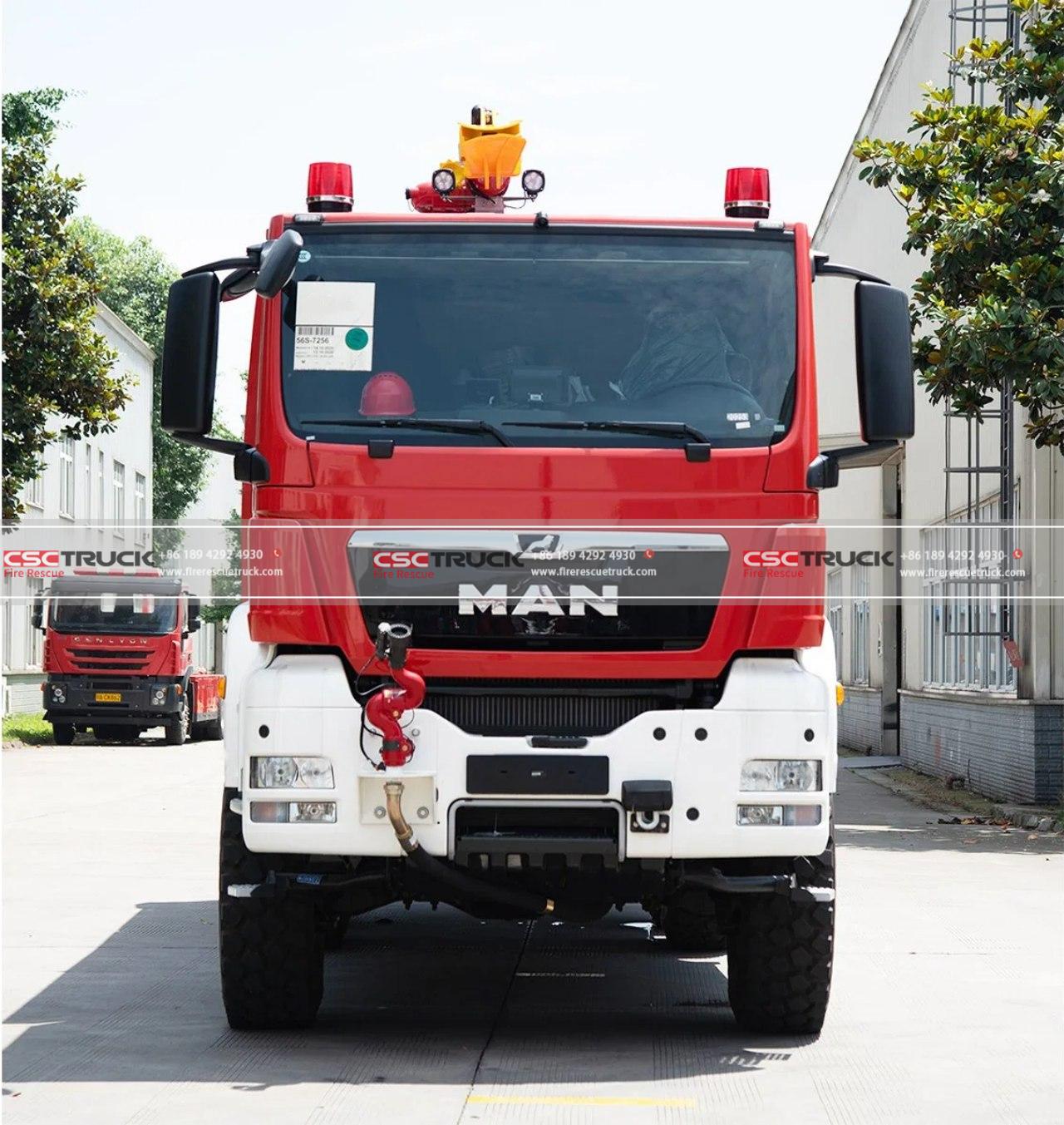 Airport Rescue Fire Fighting Truck (3)