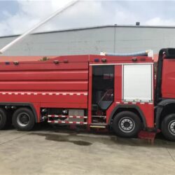 Benz 10000 Liters Water Foam Fire Truck (2)