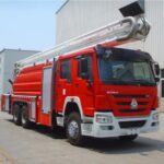 Foam Titans: Dominating the Flames with the Foam Tower Fire Truck Foam Tower Fire Truck