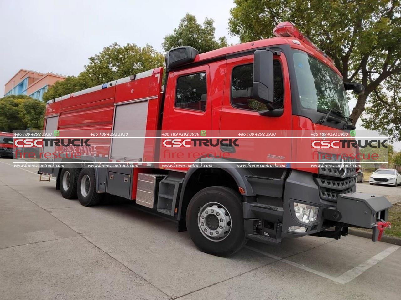 Mercedes Benz 10000 Liters Water Fire Fighting Truck