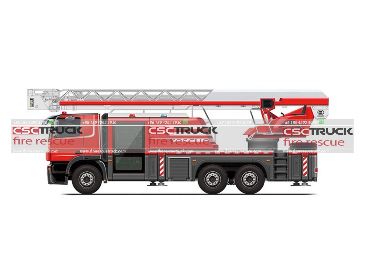 60M Aerial Ladder Fire Truck - Fire Rescue Truck