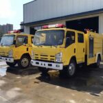 What is a Yellow Firetruck? ISUZU 4000 Liters Foam Fire Truck (2)