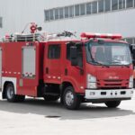 What is Firetruck in Chinese? ISUZU 6000 Liters Water Foam Fire Truck