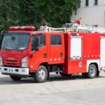 What are German Firefighters Called? ISUZU 6000 Liters Water Foam Fire Truck (2)