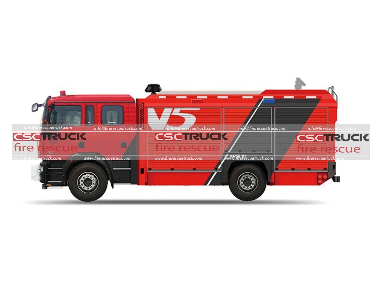 MAN Multipurpose Fire Truck MAN Multipurpose Fire Truck