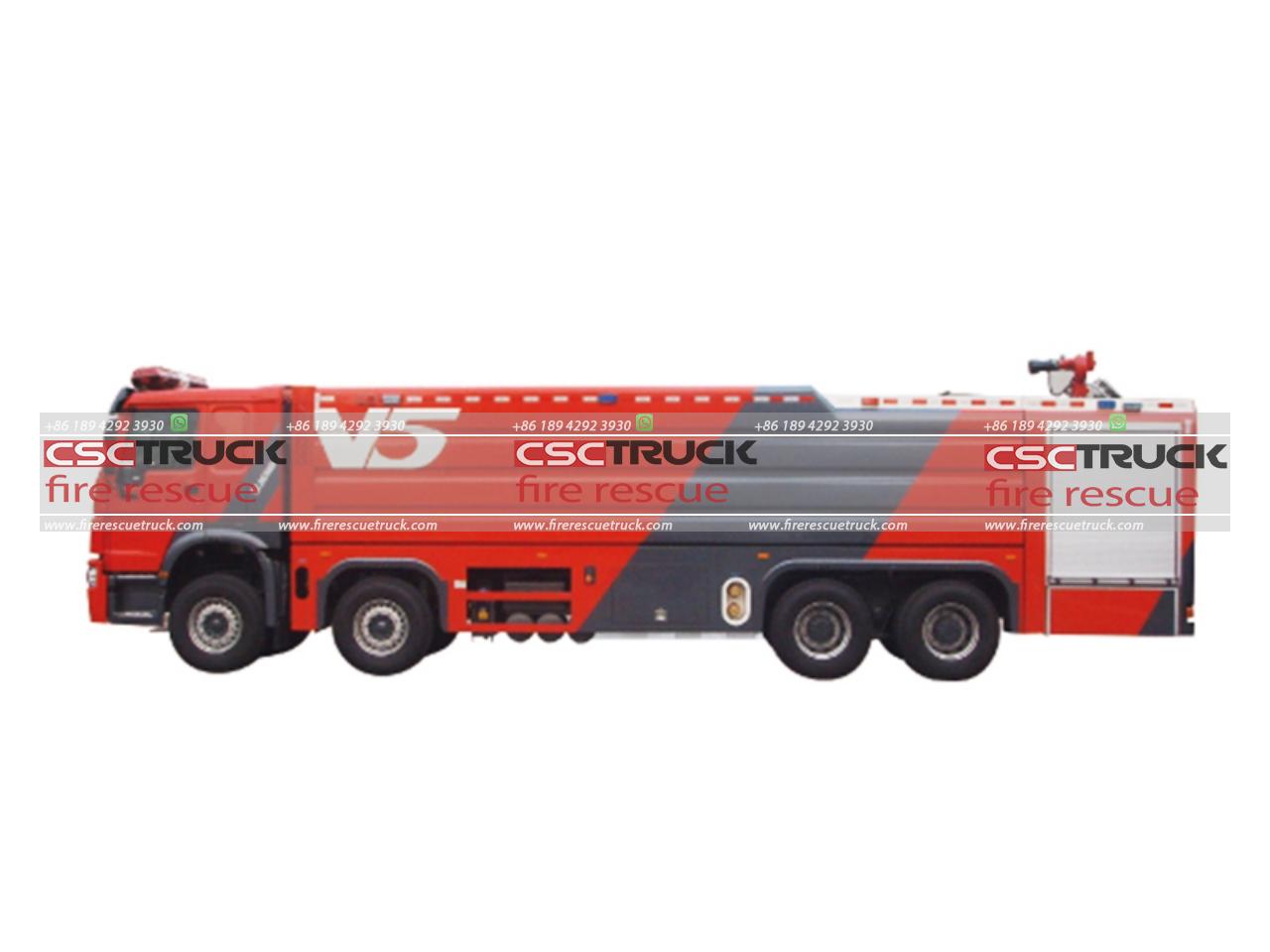 12 Wheelers 23Ton Water Fire Engine 12 Wheelers 23Ton Water Fire Engine