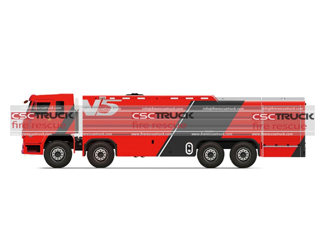 12 Wheelers 25Ton Foam Fire Truck 12 Wheelers 25Ton Foam Fire Truck