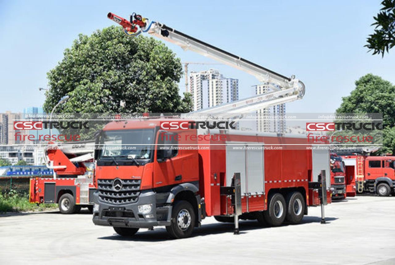 Benz 25M Tower Fire Truck (2) Benz 25M Tower Fire Truck (2)