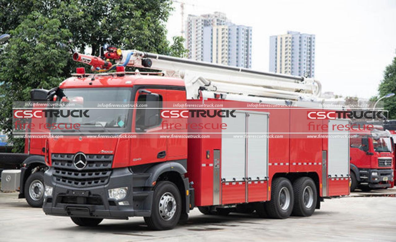 Benz 25M Tower Fire Truck (3) Benz 25M Tower Fire Truck (3)