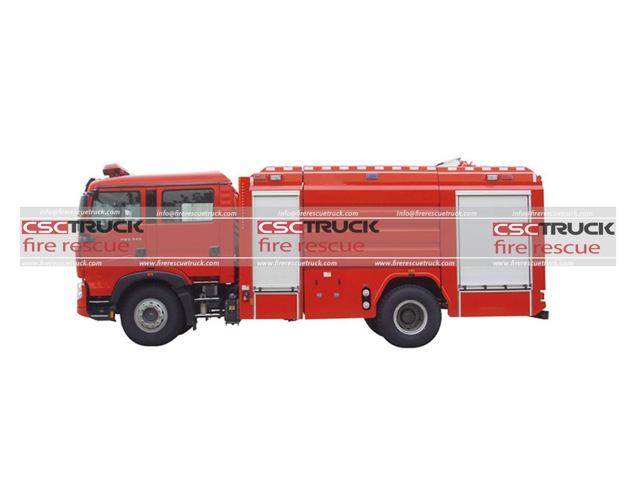 HOWO 8Ton Water Fire Truck HOWO 8Ton Water Fire Truck