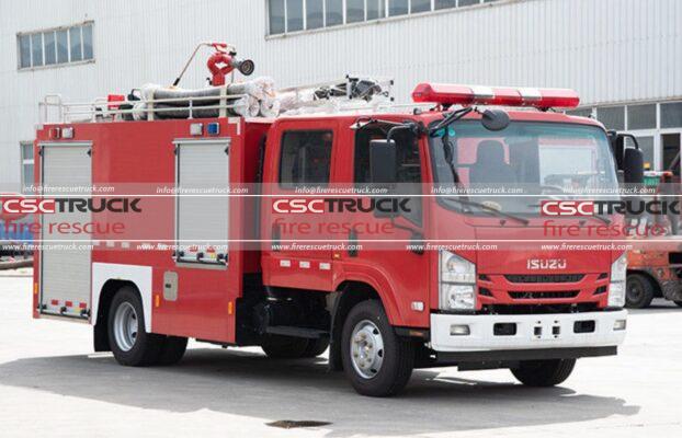 ISUZU 3000 Liters Water Tanker Small Fire Truck - Fire Rescue Truck