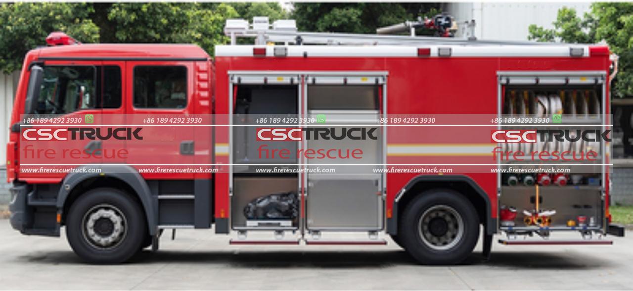 MAN 6000 Liters Small Water Fire Truck (3) MAN 6000 Liters Small Water Fire Truck (3)