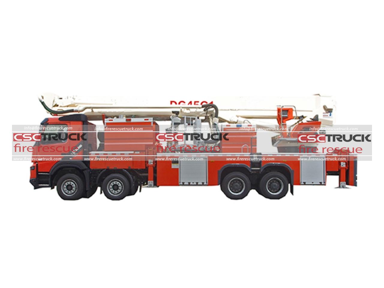 Volvo 45M Aerial Platform Fire Truck Volvo 45M Aerial Platform Fire Truck