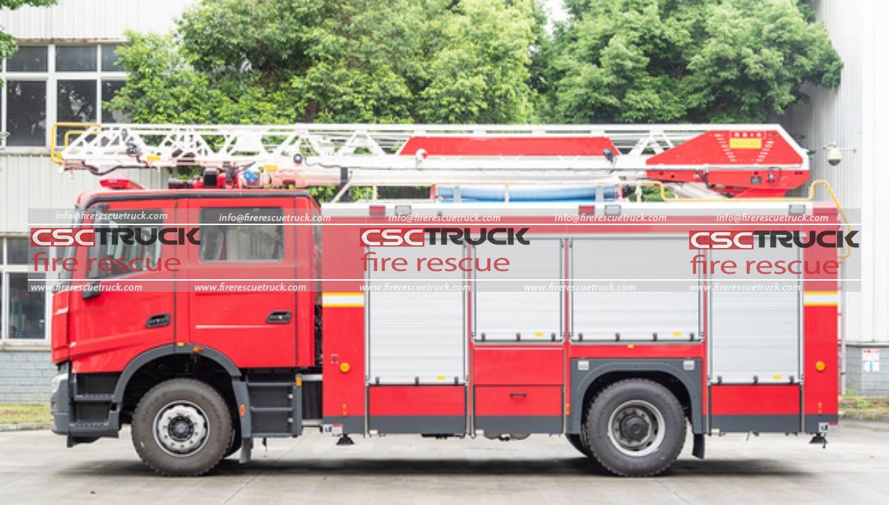 18M 4000 Liters Aerial Ladder Fire Truck (3) 18M 4000 Liters Aerial Ladder Fire Truck (3)