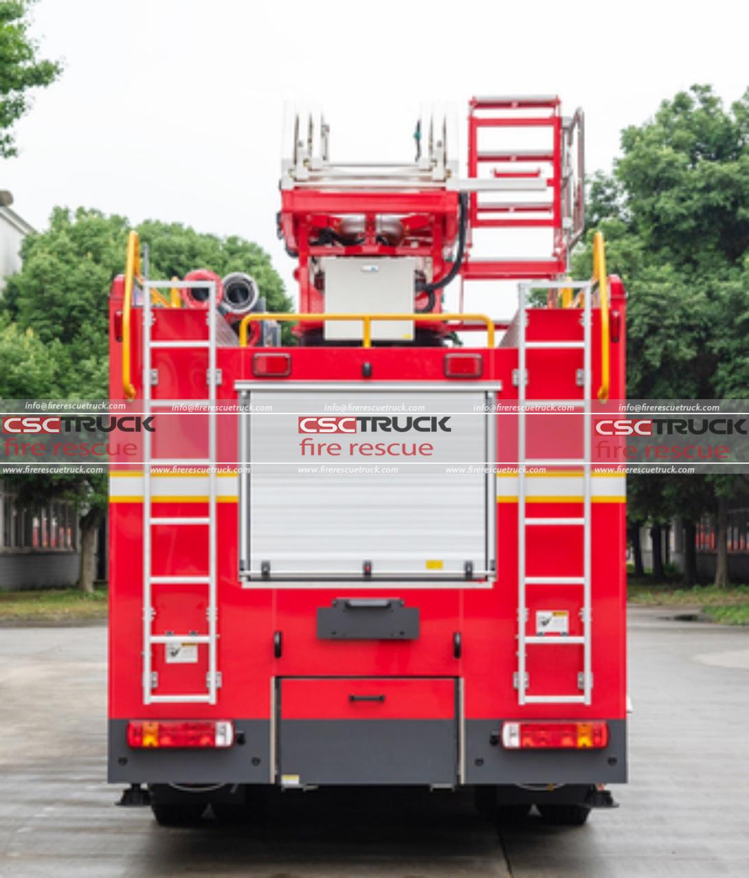 18M 4000 Liters Aerial Ladder Fire Truck (4) 18M 4000 Liters Aerial Ladder Fire Truck (4)