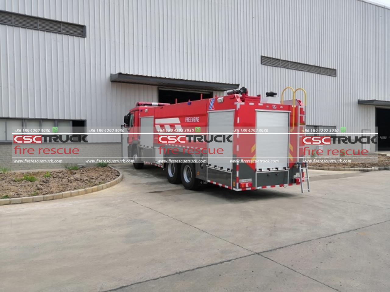 Benz 16 CBM Water Fire Truck (3) Benz 16 CBM Water Fire Truck (3)