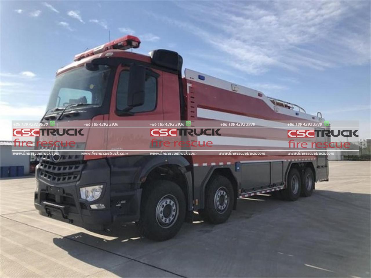 Benz 23 CBM Water Fire Rescue Truck