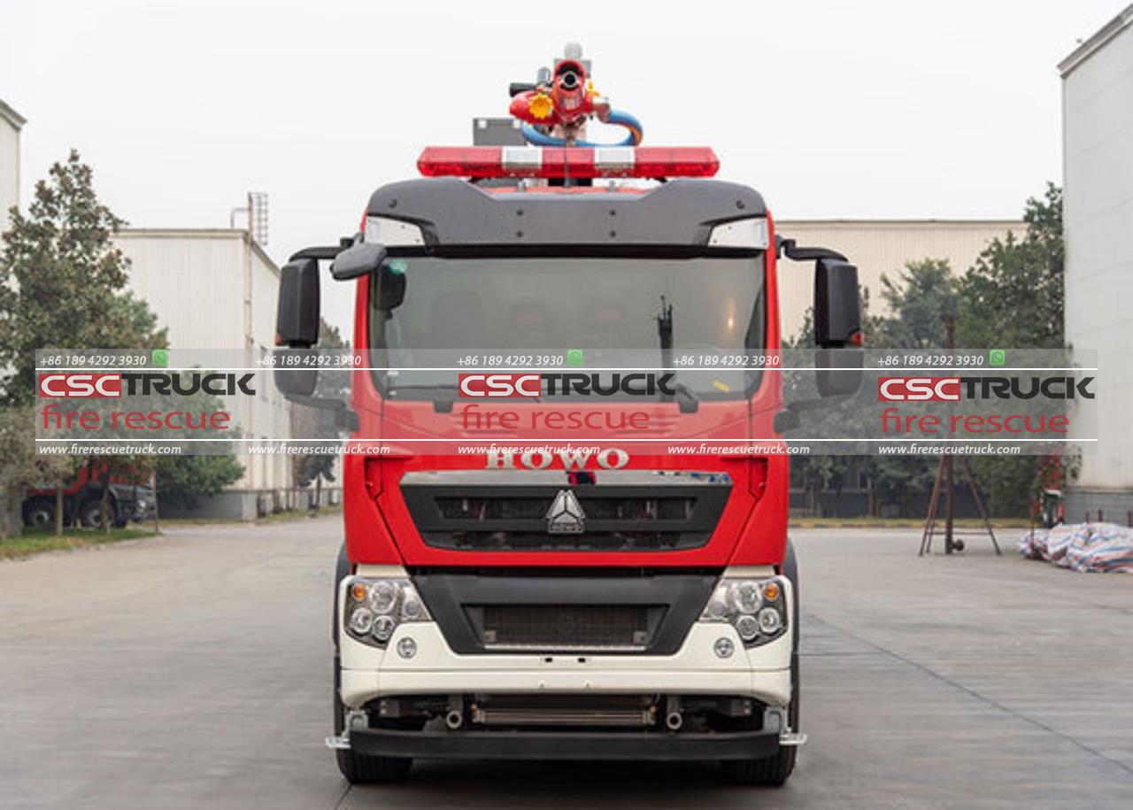 HOWO 20M Water Tower Fire Fighting Truck (2) HOWO 20M Water Tower Fire Fighting Truck (2)