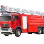 What is a Truck Ladder? HOWO 32M Aerial Ladder Fire Fighting Truck