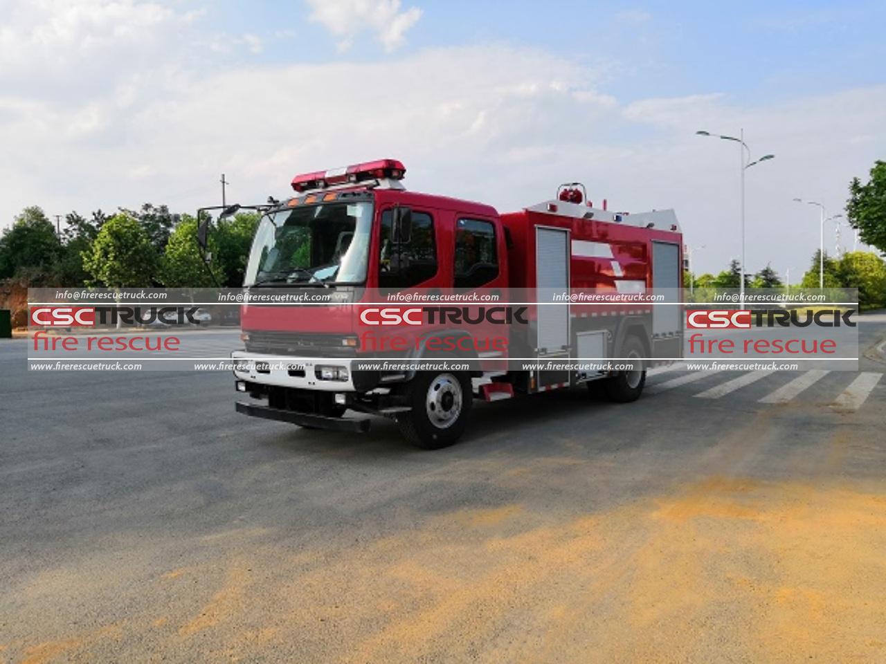 ISUZU FVR 8CBM Foam Fire Truck