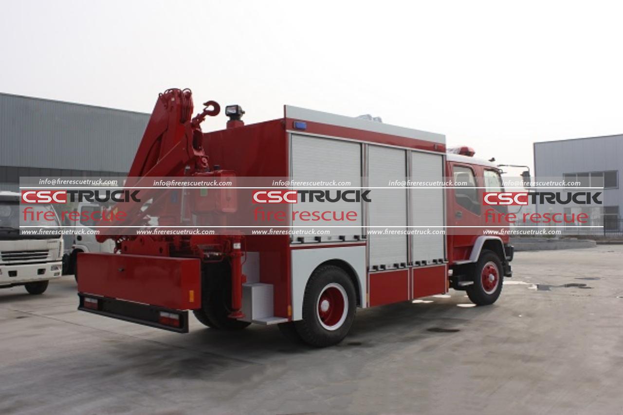 ISUZU FVR Multipurpose Fire Rescue Truck (4) ISUZU FVR Multipurpose Fire Rescue Truck (4)