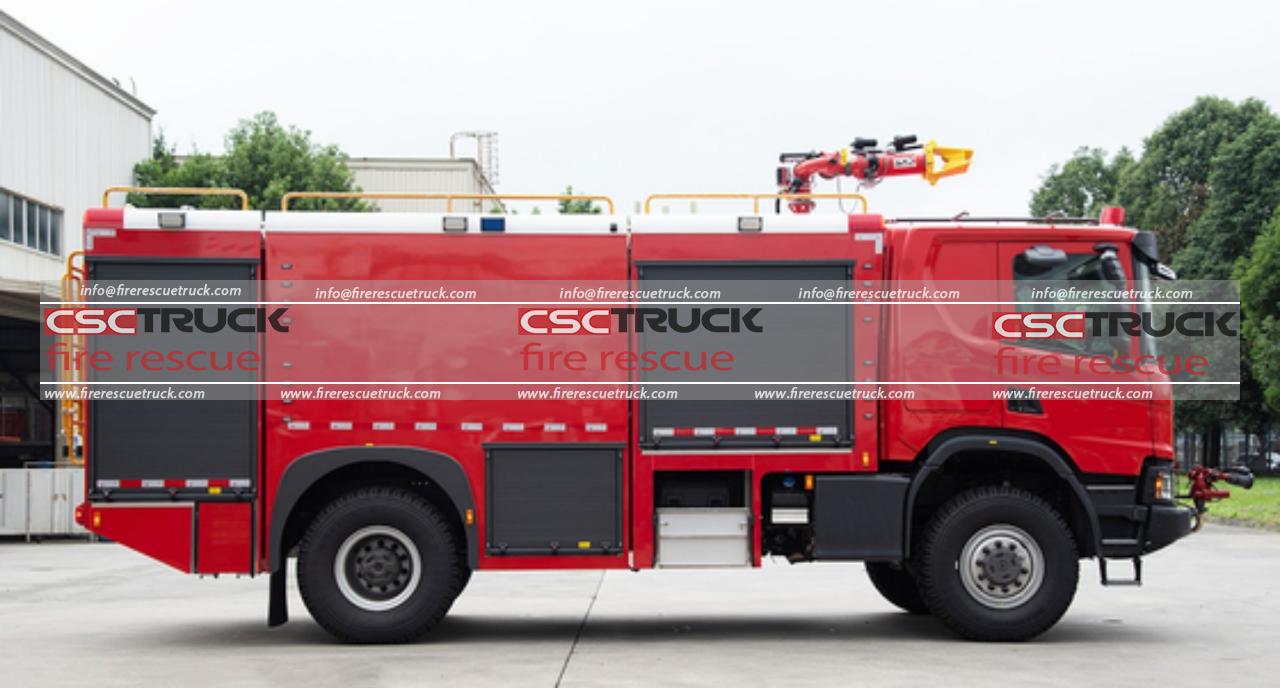 SCANIA 4x4 Airport Rescue Fire Fighting Truck (4) SCANIA 4x4 Airport Rescue Fire Fighting Truck (4)