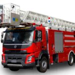 How Many Types of Ladder is Used in Fire Service? Volvo 42M Aerial Ladder Fire Truck