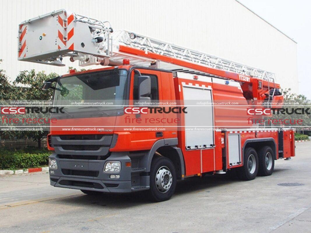 aerial ladder truck