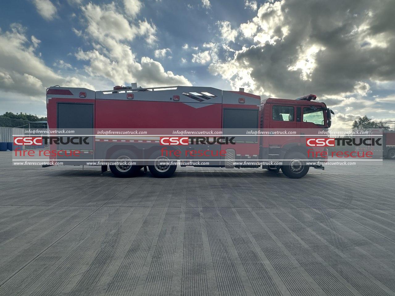 HOWO 15000 Liters Water Foam Fire Engine (2) HOWO 15000 Liters Water Foam Fire Engine (2)