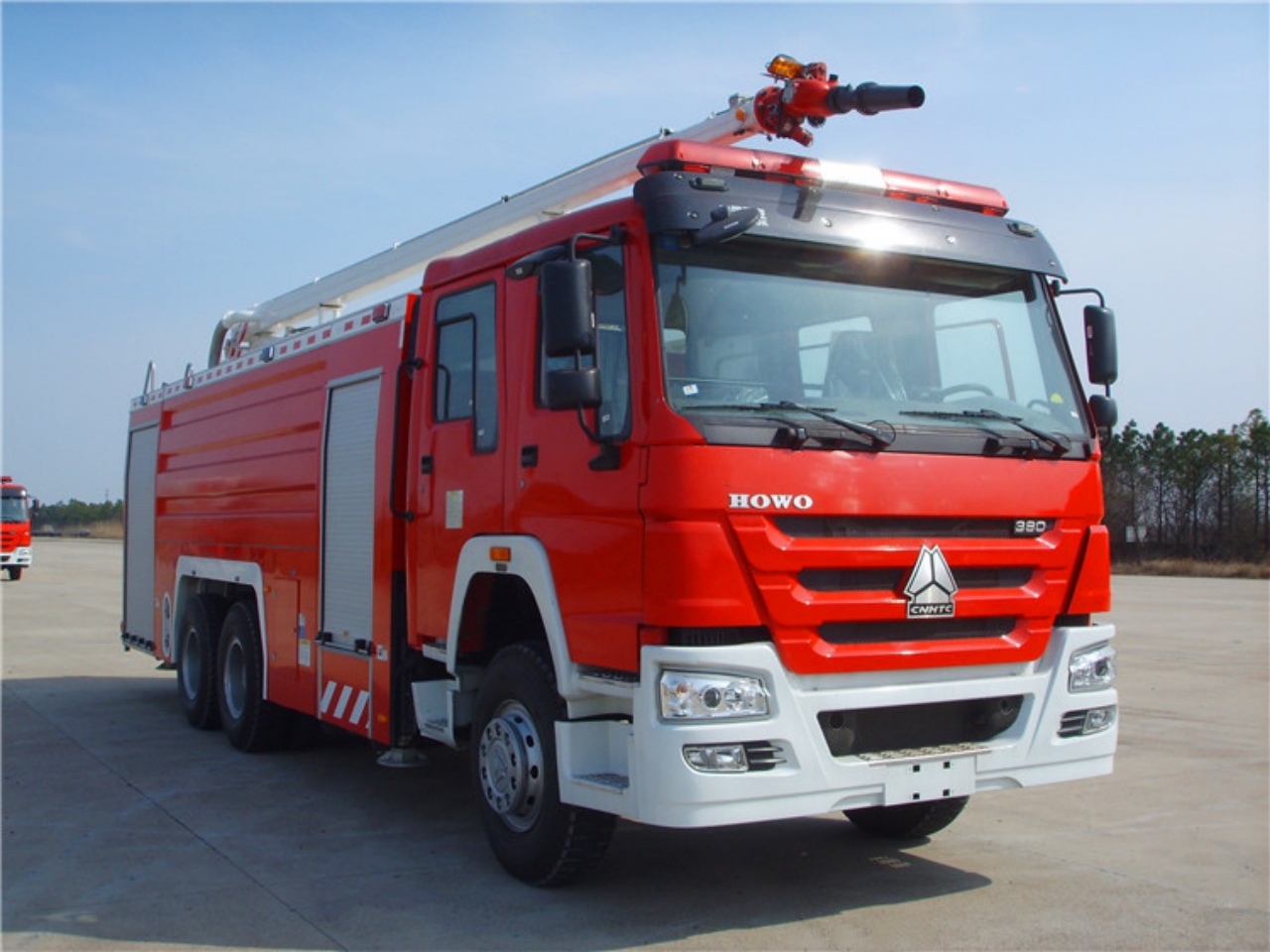 HOWO 20M Water Foam Fire and Truck (2) HOWO 20M Water Foam Fire and Truck (2)