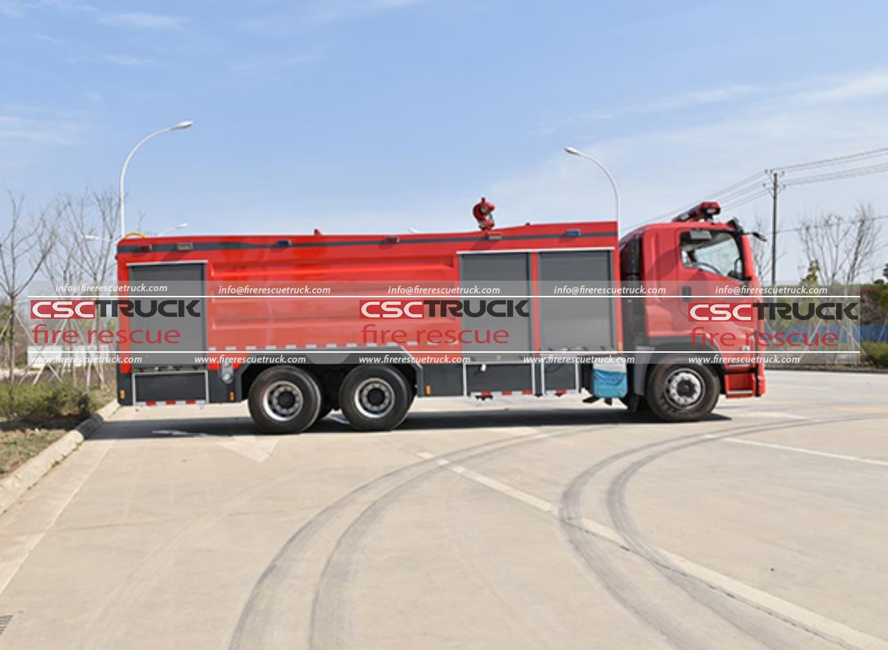 Dry Powder Fire Truck Joins the Fire Brigade Fleet in Saudi Arabia ...
