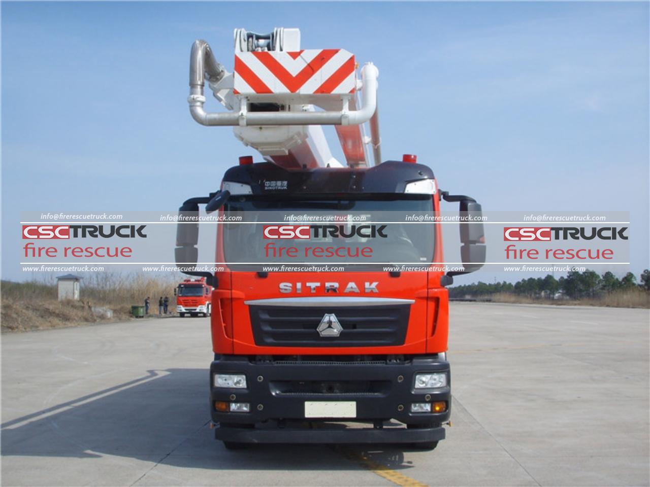 SITRAK 32M Small Aerial Platform Fire Truck (3) SITRAK 32M Small Aerial Platform Fire Truck (3)