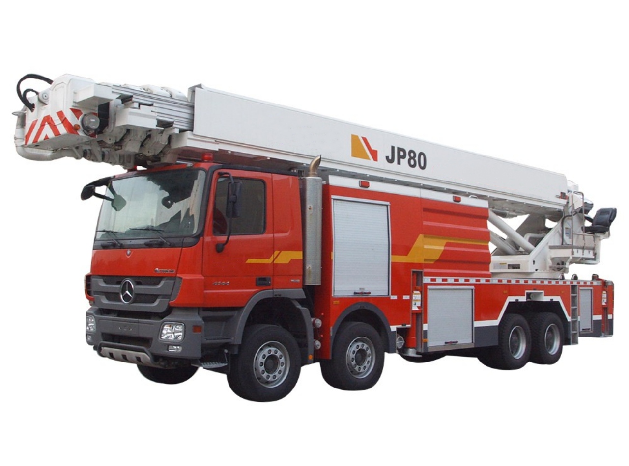 Benz 80M Water Tower Fire Truck