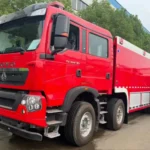 HOWO 25 CBM Pumper Fire Fighting Truck